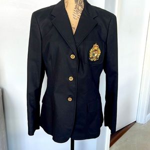 Ralph Lauren Classic Emblem Blazer-Tailored Slim Fit